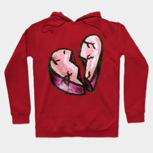 Broken Candy Heart Hoodie